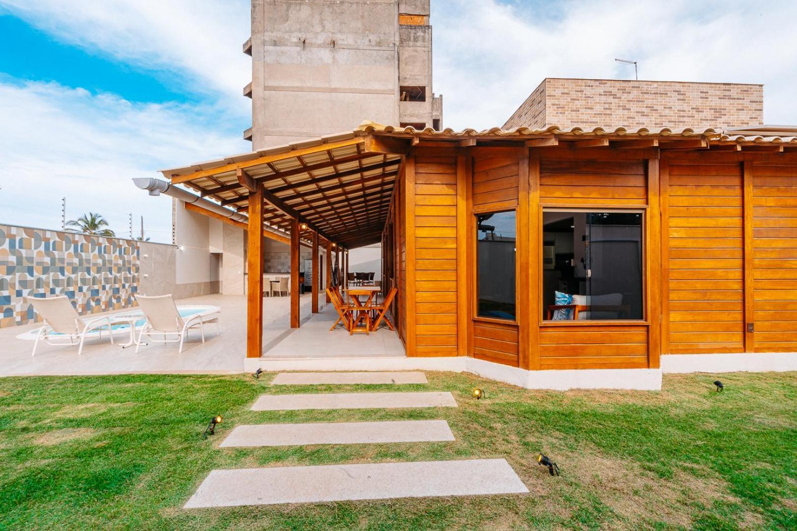 Casadecastelhanos, Quadra Do Mar De Castelhanos, 4 Suites Com Ar, Churrasqueira, Piscina, Hidromassagem, Cozinha Integrada Gourmet Ideal Para Familia E Amigos Anchieta  Exteriér fotografie